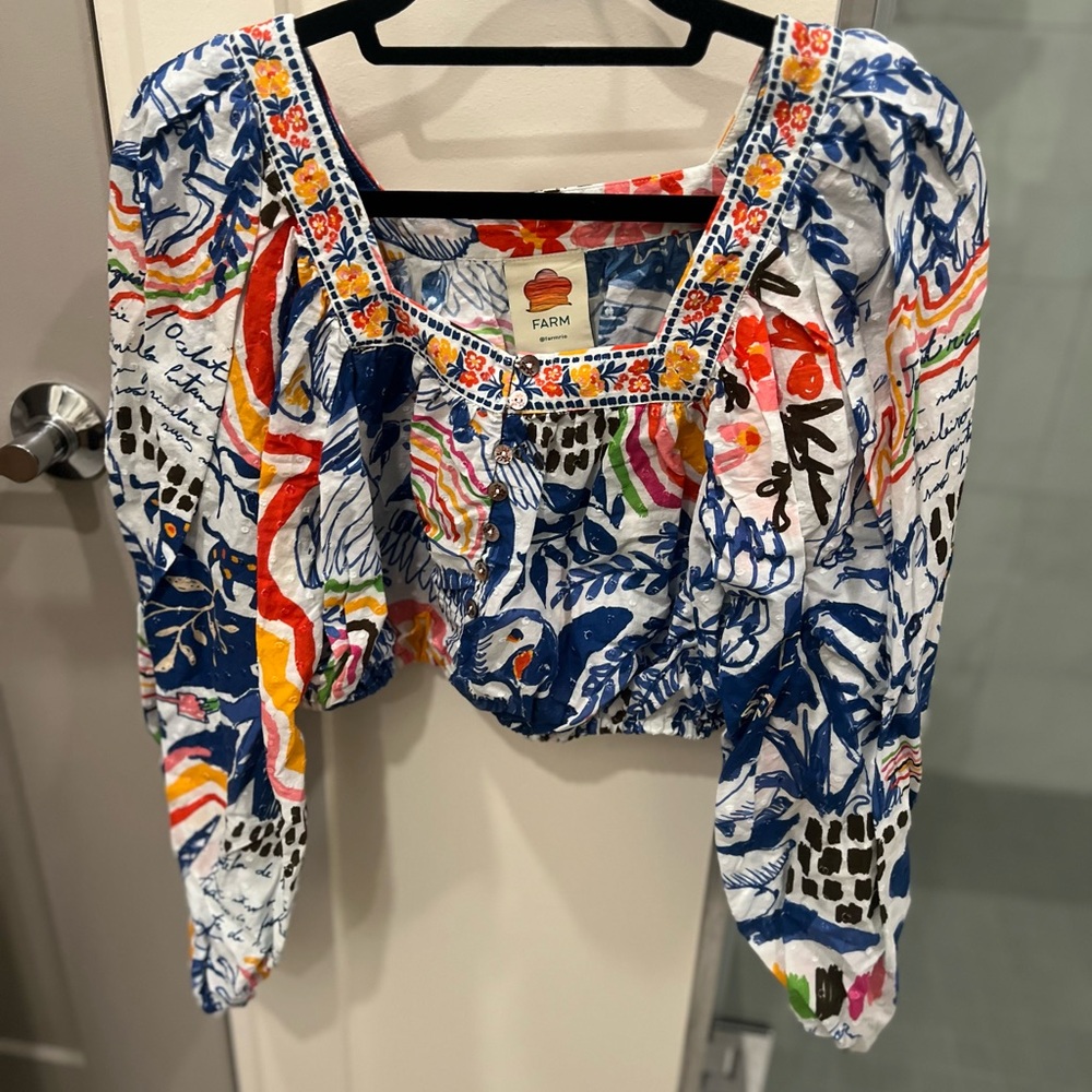 Farm Rio Floral Top